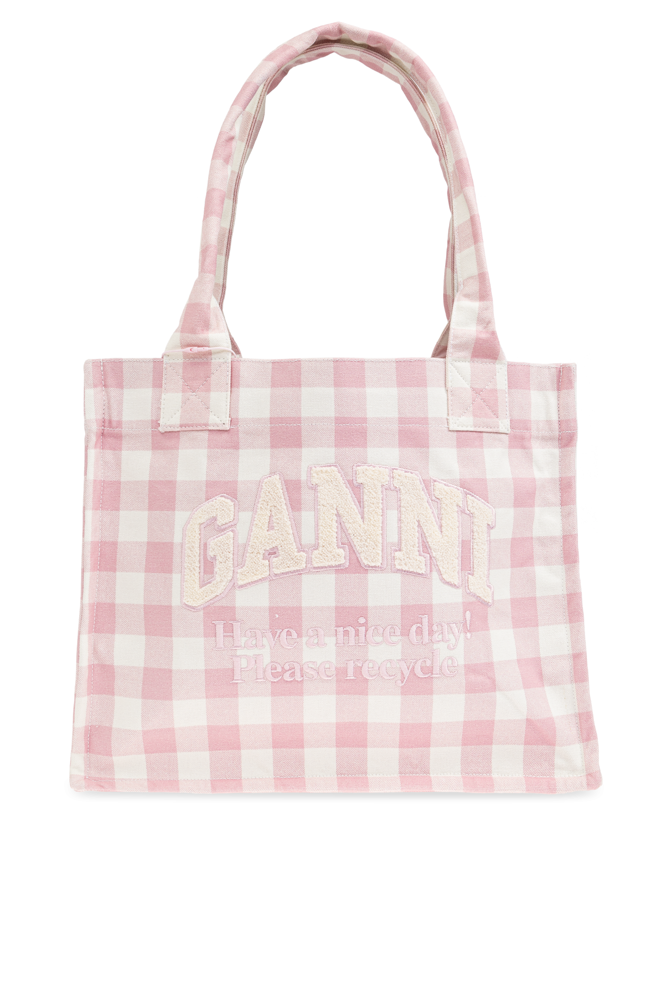 Pink Shoulder bag with logo Ganni - Vitkac AS